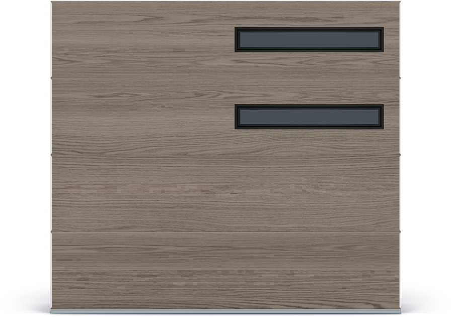 CHI Skyline Flush with StyleLite windows in driftwood.