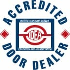 IDEA Accredited Door Dealer badge