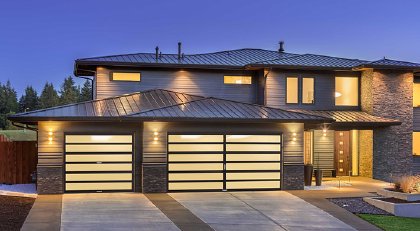 Amarr Horizon HO1000 Glass Garage Door product photo
