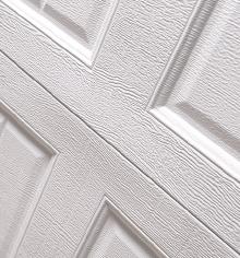 Amarr Lincoln steel garage door material detail