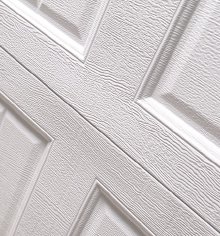 Amarr Lincoln steel garage door material detail