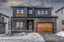 CHI Accents Woodtones installed garage door