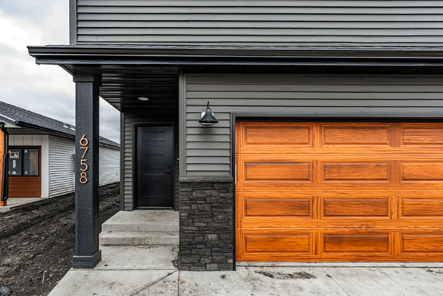 CHI Raised Panel Garage Door hero image
