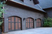 Carriage House Door Wood 2