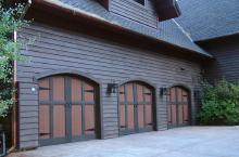 Carriage House Door Wood 2