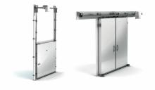Biparting And Vertical Lift Hercules Freezer Door