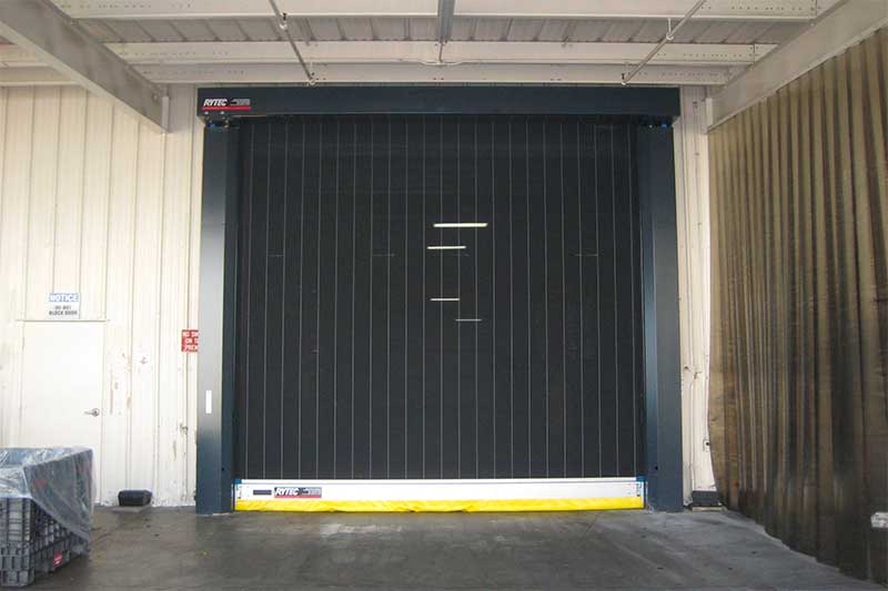 Rytec Fast-Seal door in ventilation application