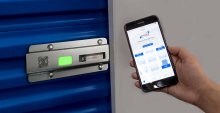 Janus Nokē smart-entry lock for self-storage unit access